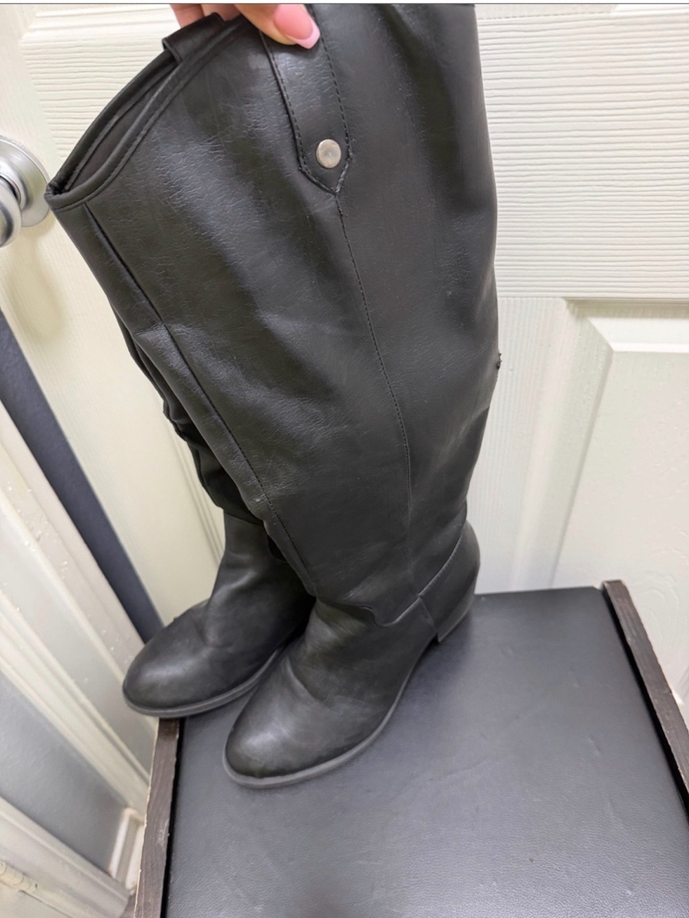 Women’s Tall Riding Boots in Black